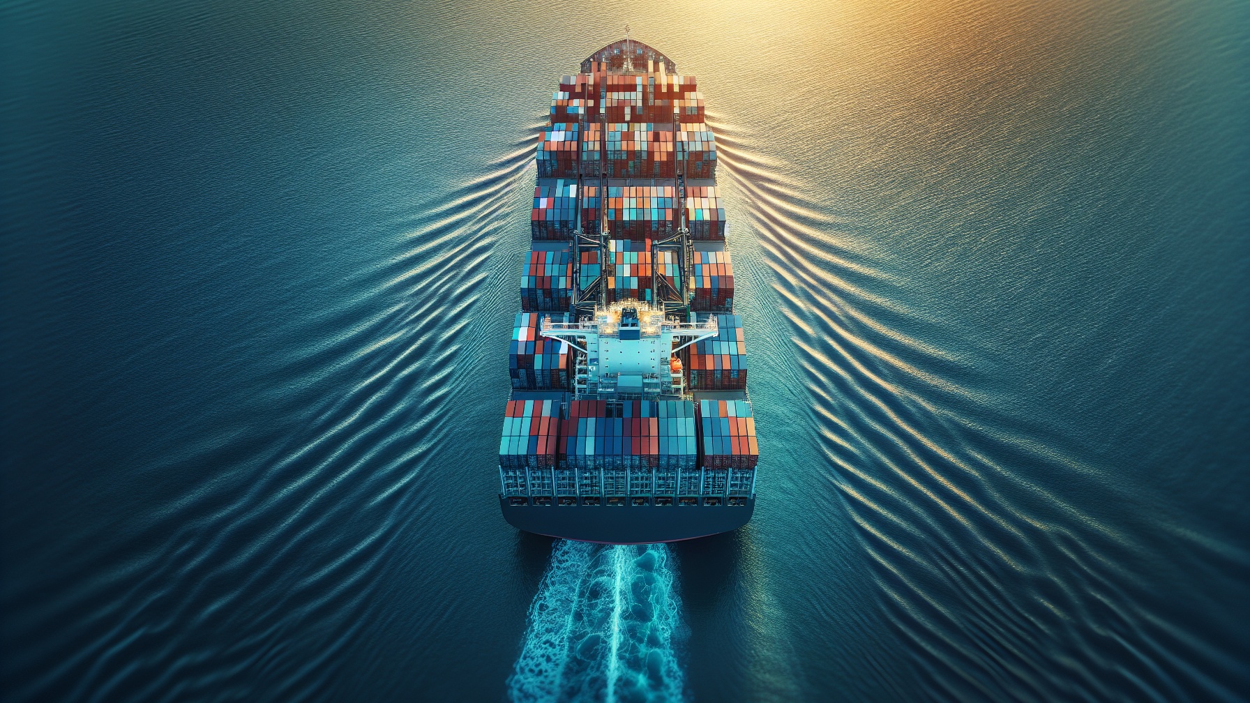 Aerial,Top,View,Of,Cargo,Container,Business,Ship,,Global,Express