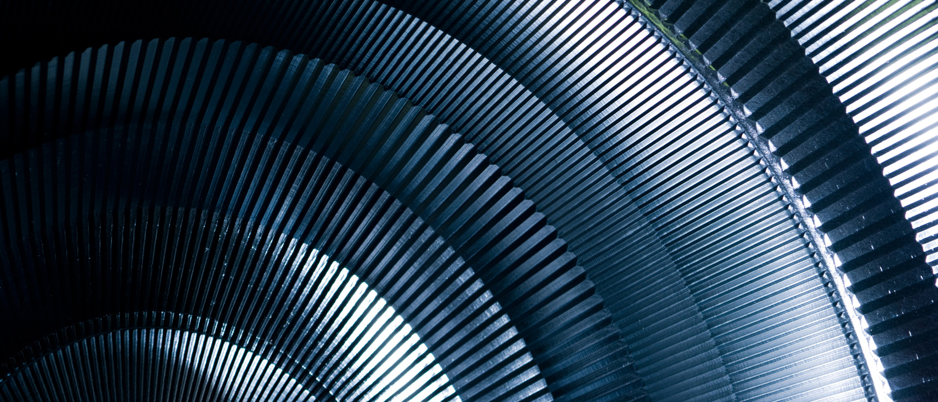 Abstract curving shapes